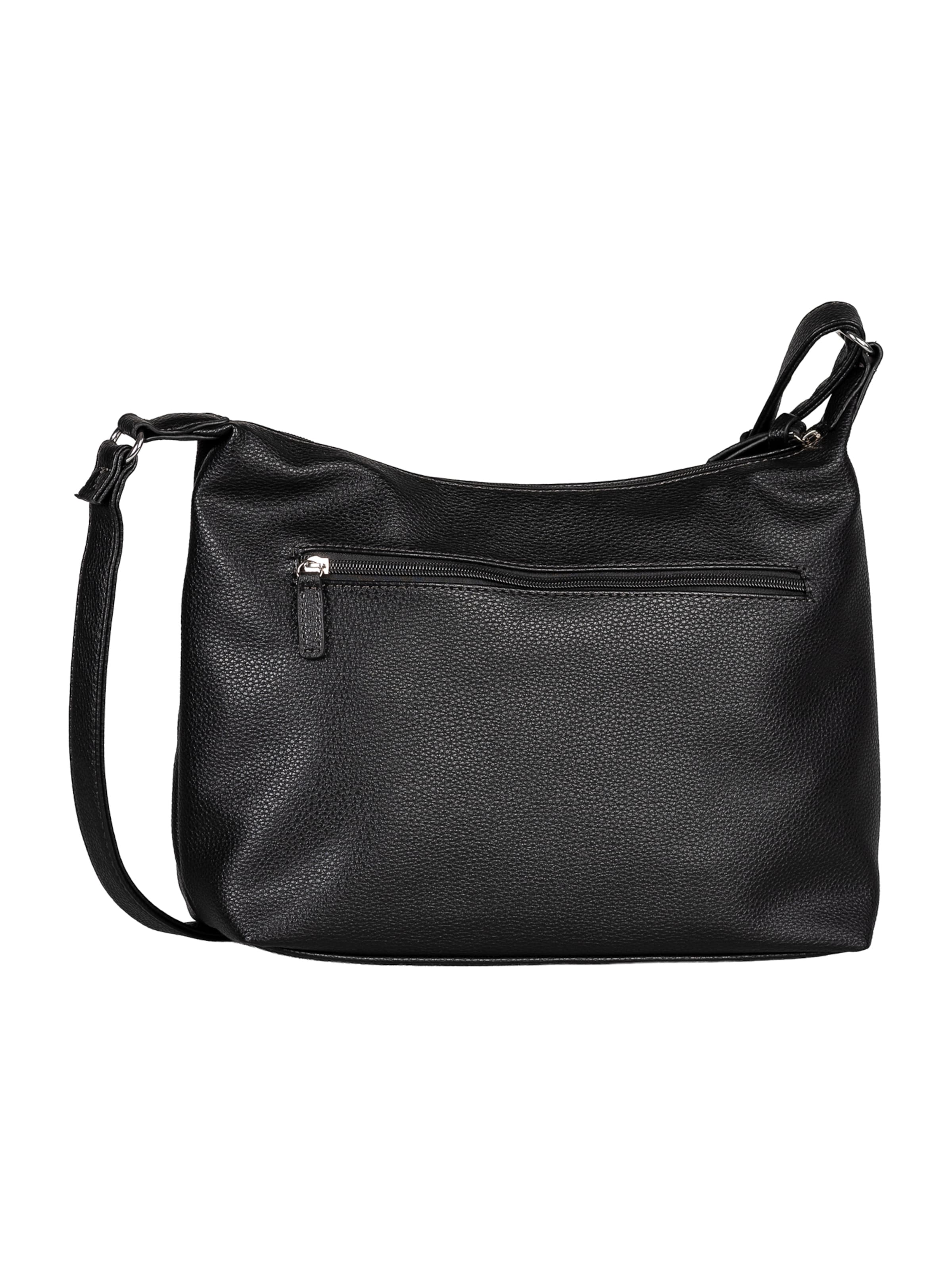 TOM TAILOR - Bolso de hombro 'Wina' en negro