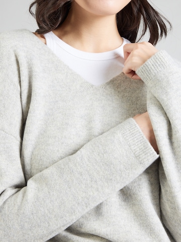 VERO MODA Sweter 'VMBESTI' w kolorze szary