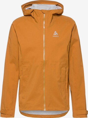 ODLO Athletic Jacket 'Aegis' in Brown: front