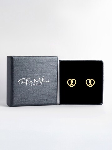 Sofia Milani Ohrringe 'Heart'‌‌‌‌‌‌ in Gold
