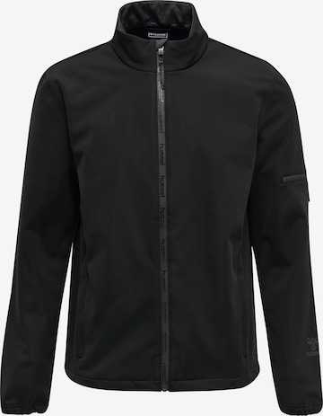 Hummel Athletic Jacket in Black: front