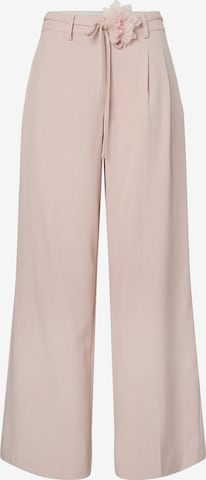 Wide leg Pantaloni cutați 'YASMIMI' de la YAS pe roz: față