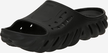 Crocs - Sapato aberto 'ECHO' em preto: frente
