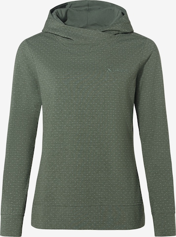 VAUDE Sportief sweatshirt in Groen: voorkant