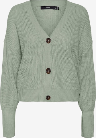 VERO MODA Cardigan 'Lea' i grøn: forside