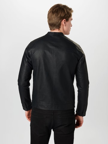 JACK & JONES Jacke 'Warner' in Schwarz