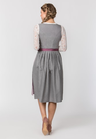 STOCKERPOINT Dirndl 'Dori' in Grijs