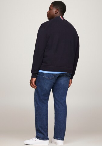 Tommy Hilfiger Big & Tall Knit Cardigan in Blue