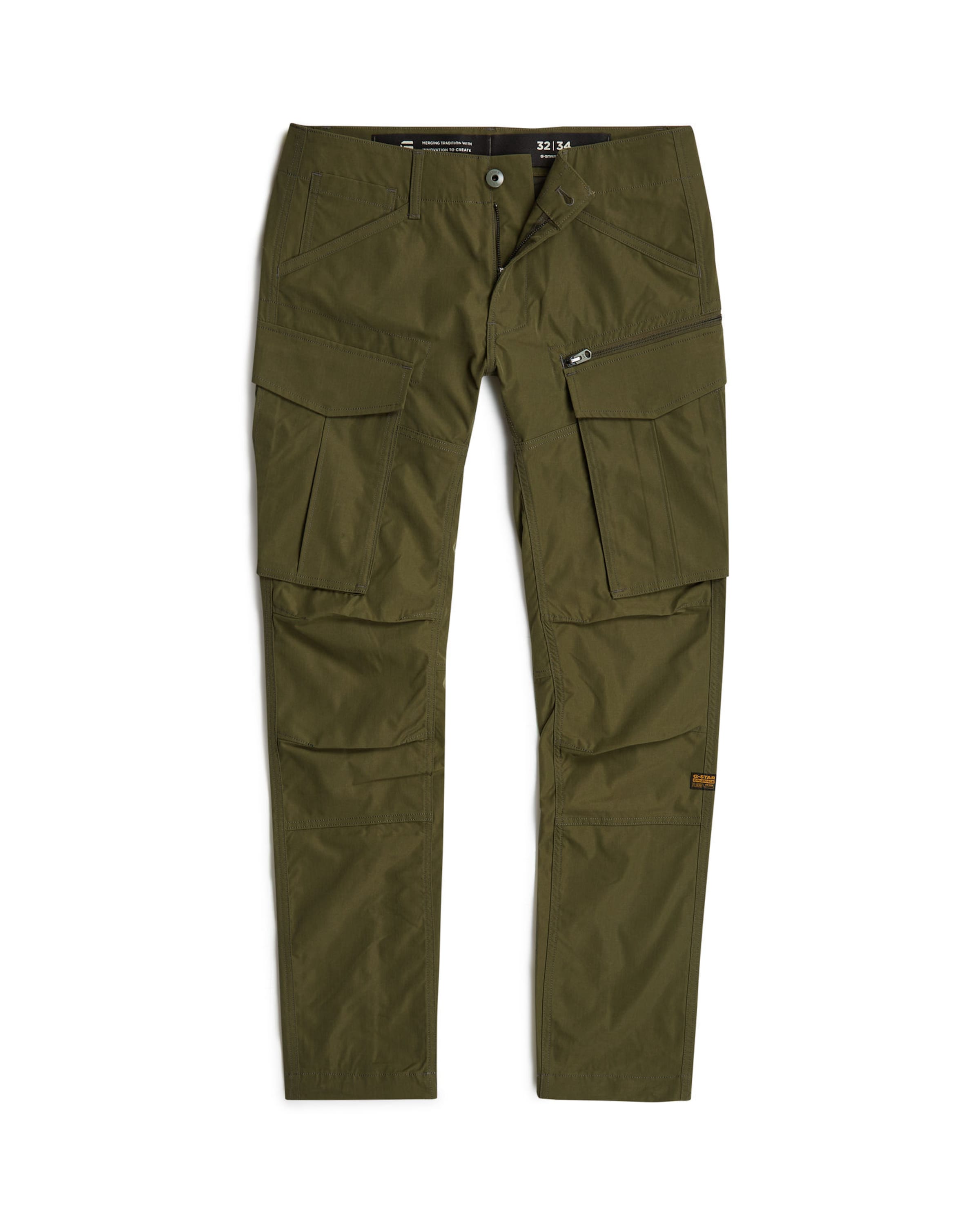 G-STAR Cargobroek in Groen: voorkant