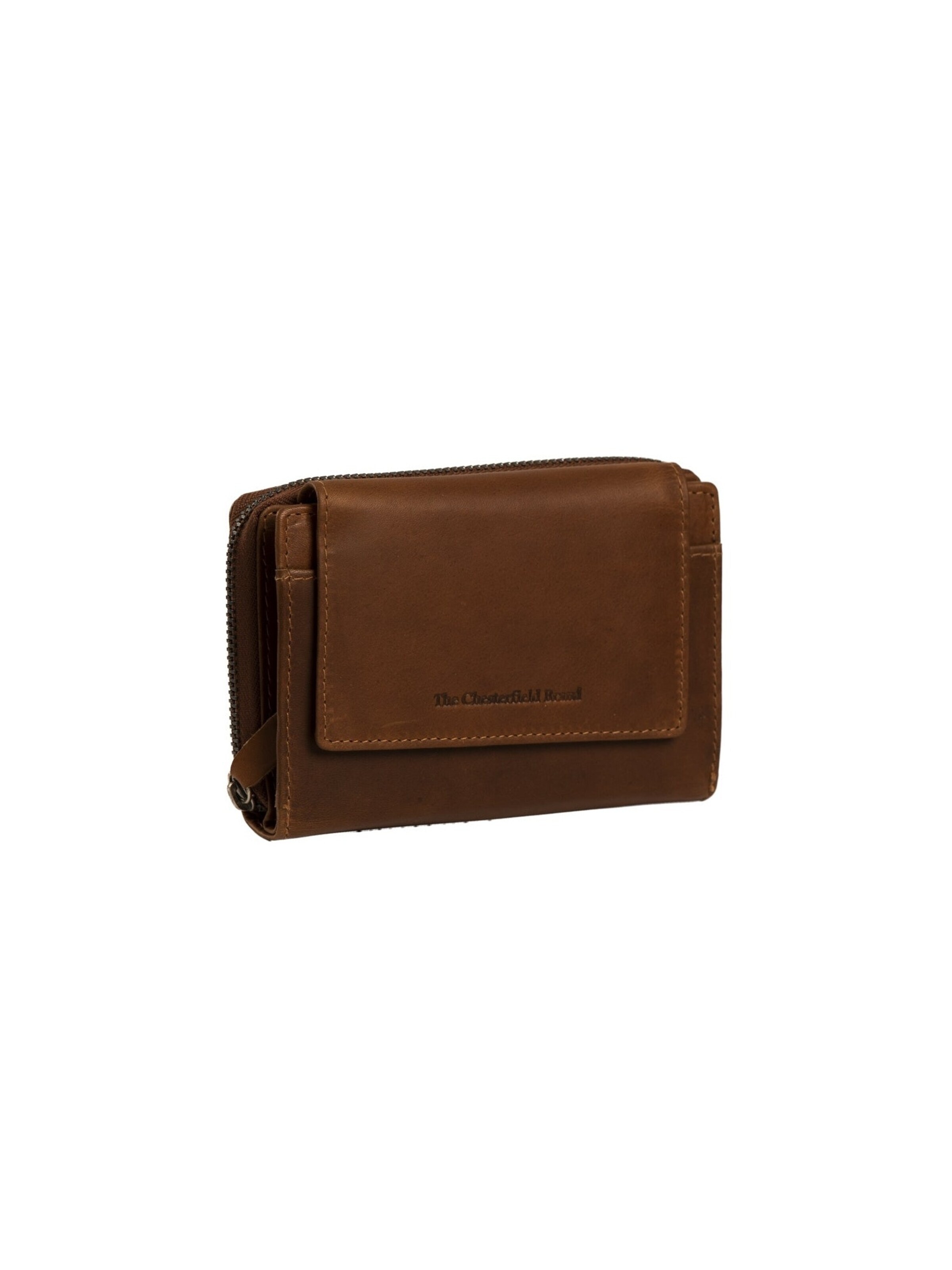 Portofel 'Ascot' de la The Chesterfield Brand pe maro: față