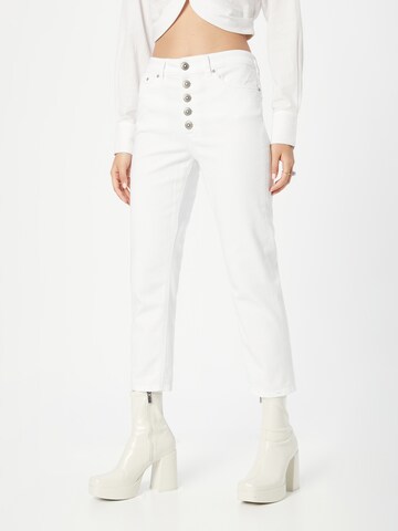 Dondup Regular Jeans i hvit: forside