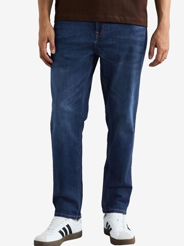 Next Regular Jeans in Blue: front
