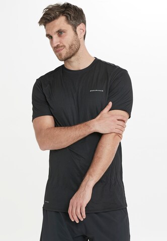 ENDURANCE Functioneel shirt 'Dipose' in Zwart: voorkant