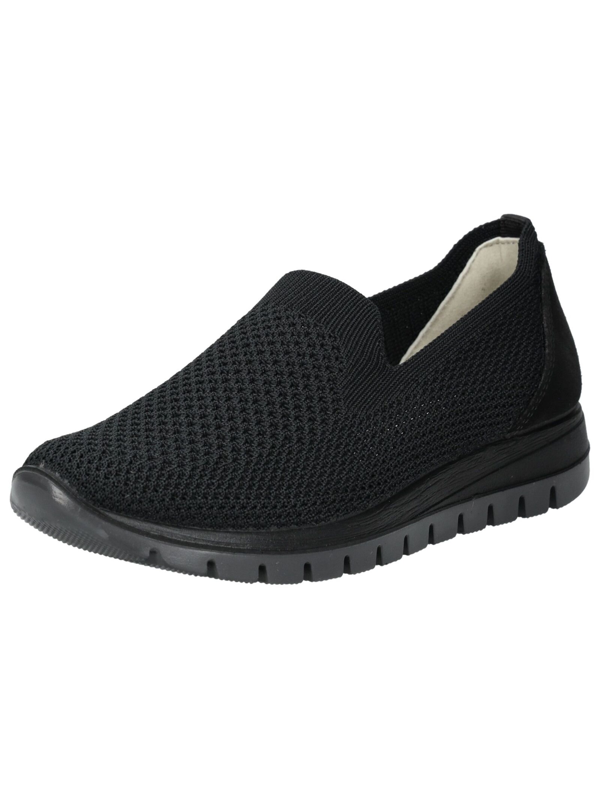 Scarpa slip-on di IGI&CO in nero: frontale
