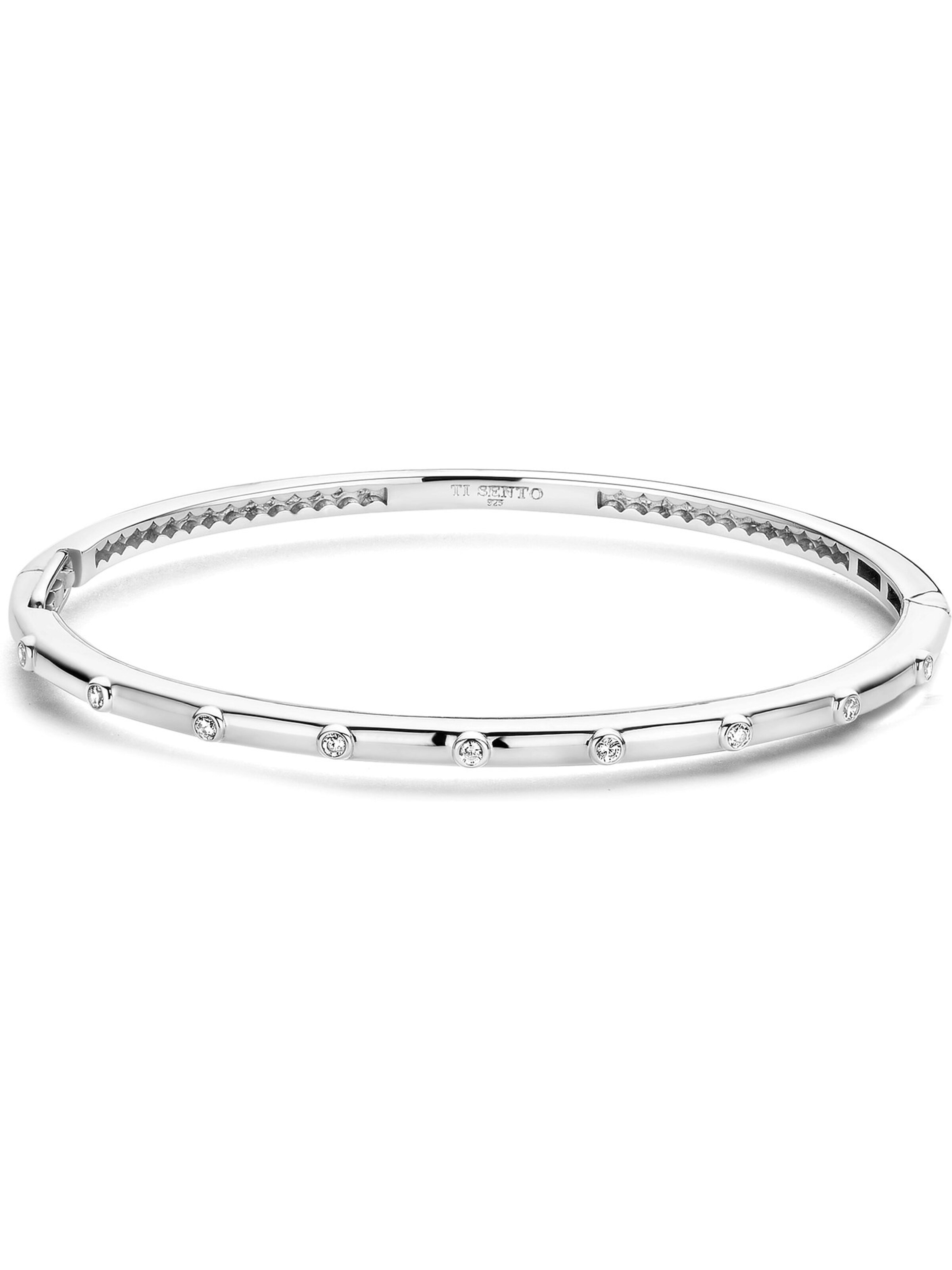 Ti Sento Milano Armband 'Ti Sento' in Silber: Vorderseite