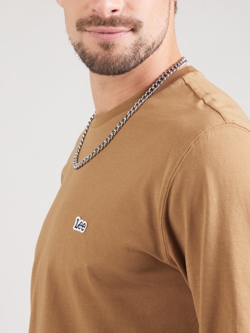 Lee Футболка в Коричневый