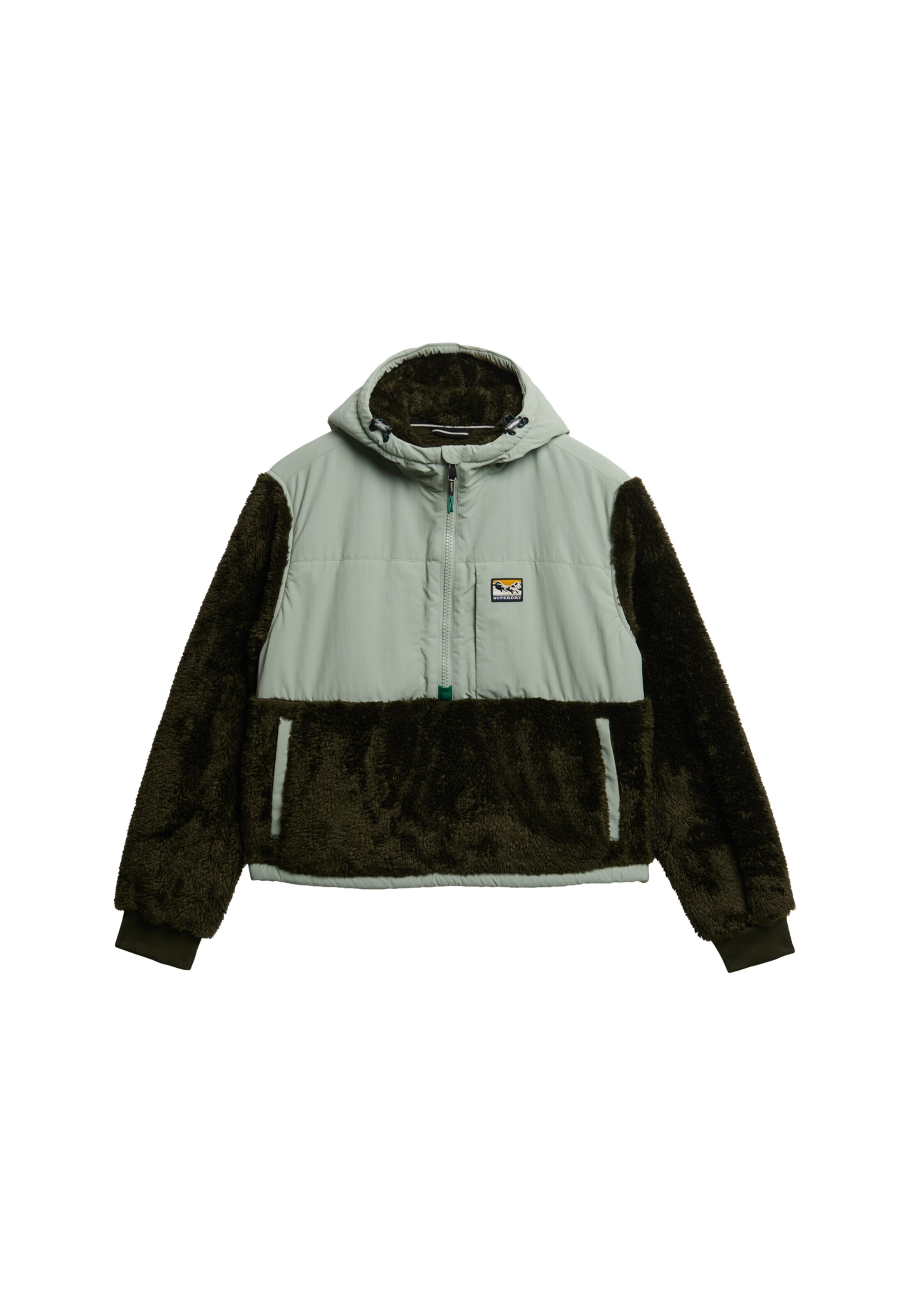 Veste mi-saison Superdry en vert : devant