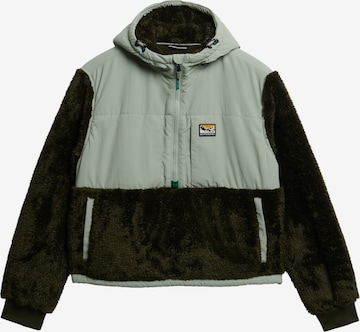 Superdry Tussenjas in Groen: voorkant