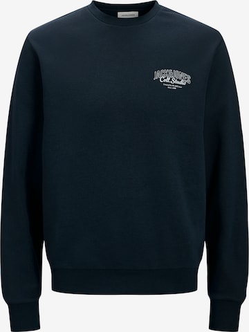 JACK & JONES Sweatshirt 'JJMAKOTO' in Blue: front