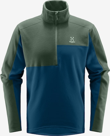 Haglöfs Athletic Fleece Jacket 'Buteo' in Blue: front