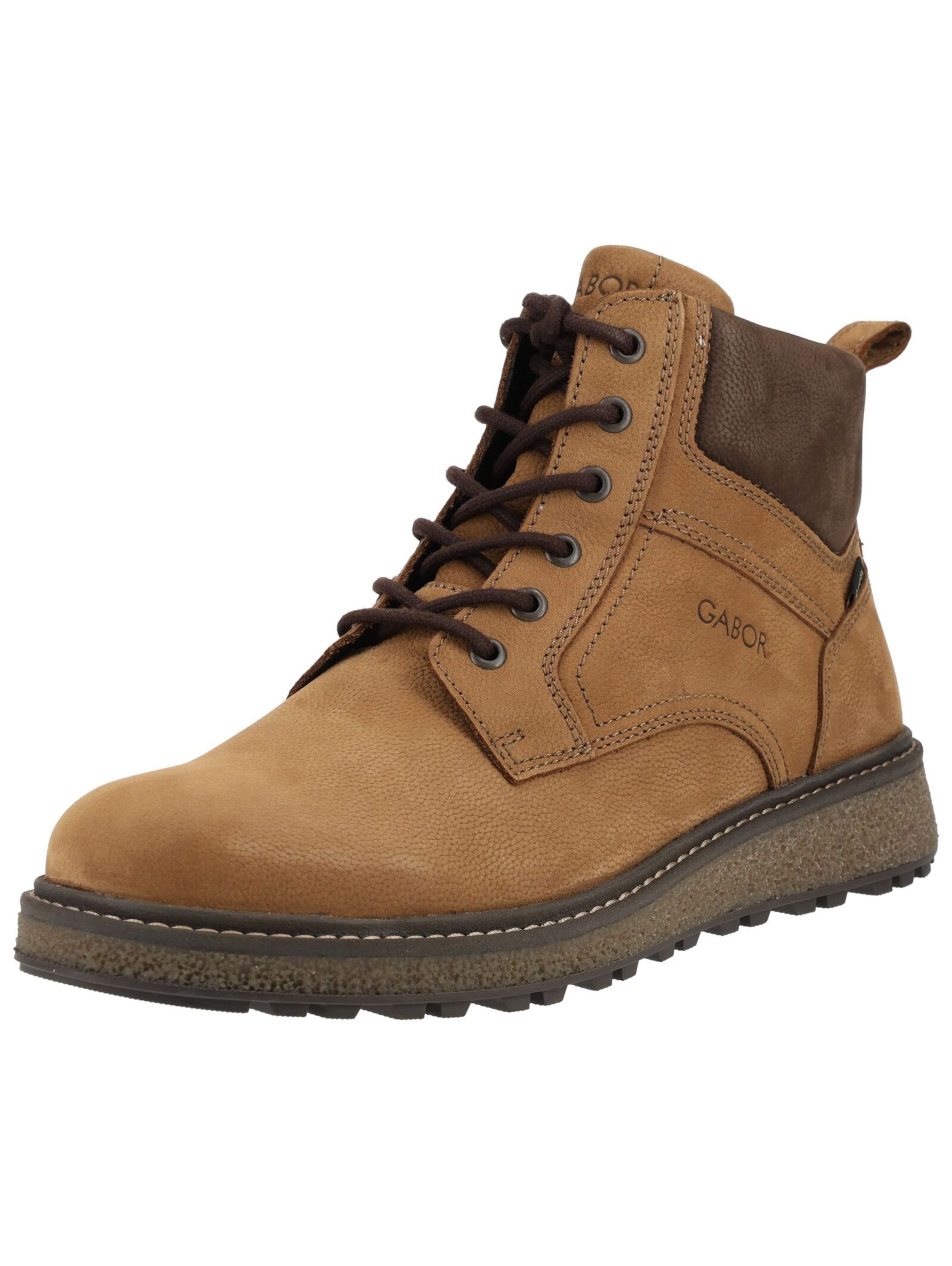GABOR Veterboots in Bruin: voorkant