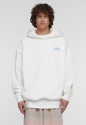 Lost Youth Sweatshirt 'Rocket Dreams' in White: front