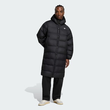 ADIDAS ORIGINALS - Sobretudo de inverno em preto: frente