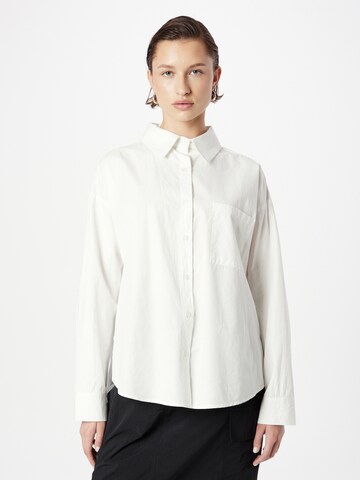 NLY by Nelly Blouse in Wit: voorkant