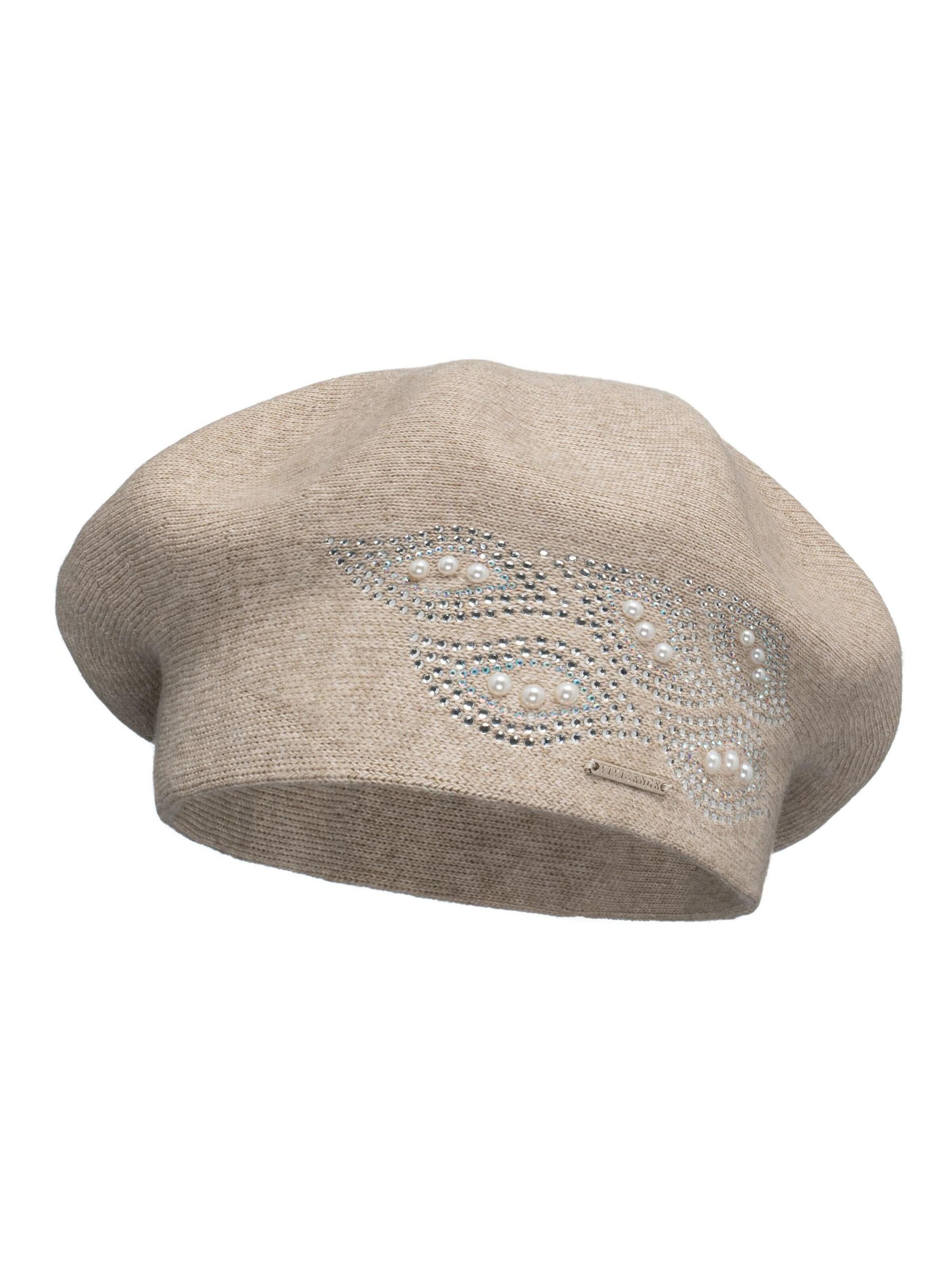 Vivisence Mütze '7051'‌‌‌‌‌‌‌ in Beige: Vorderseite
