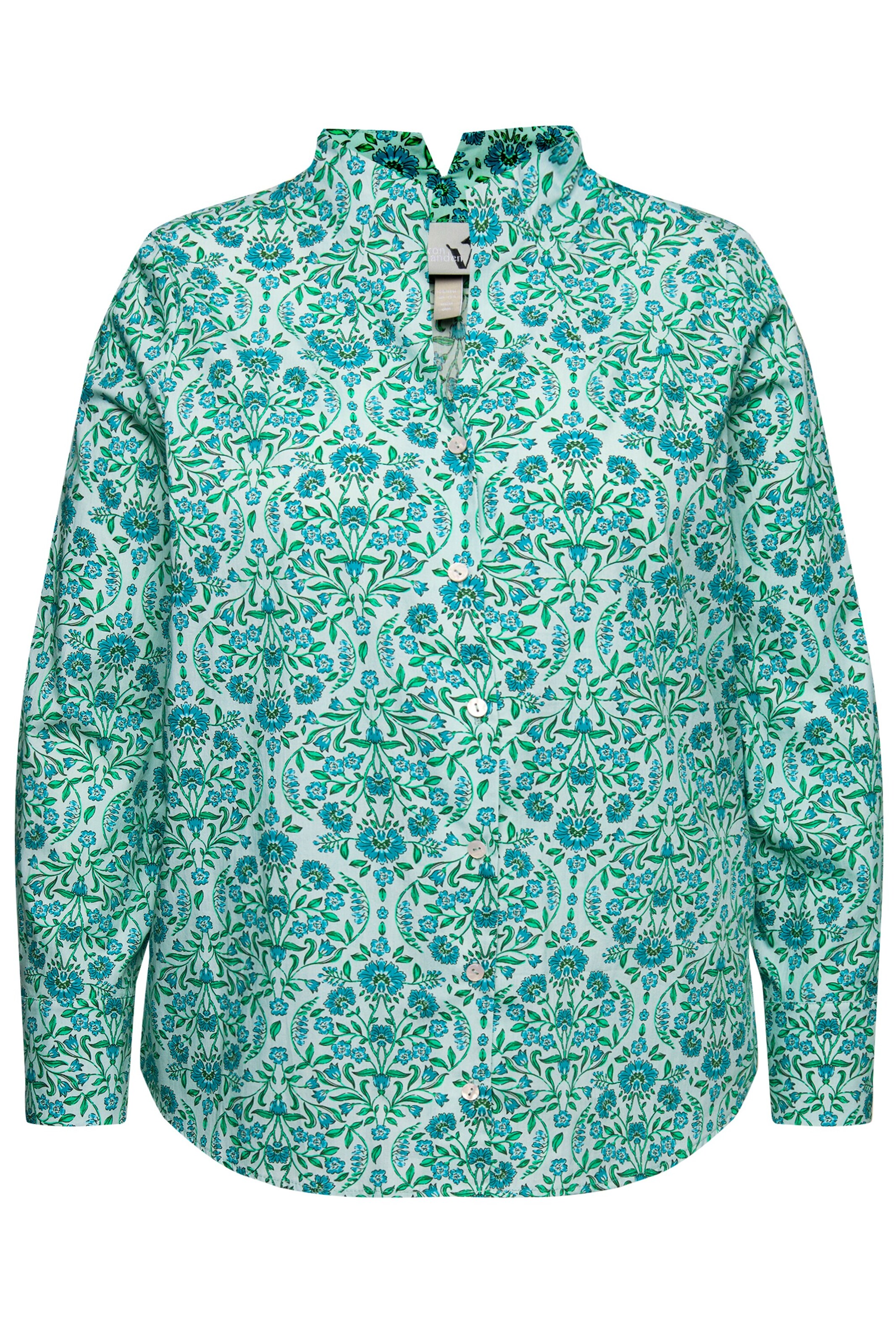 Ulla Popken Bluse in Grün: Vorderseite