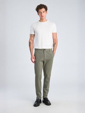 Lindbergh Slimfit Broek in Groen