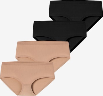 Culotte ' Invisible Cotton ' SCHIESSER en beige : devant