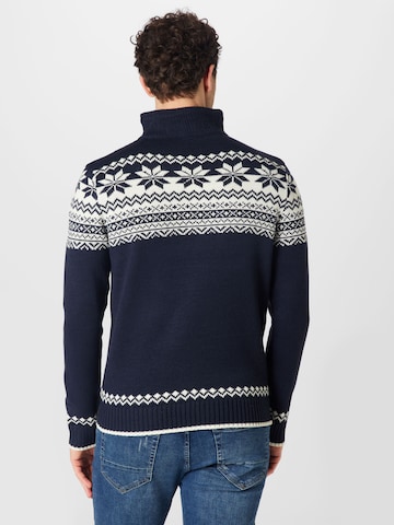 Brandit Pullover in Blau