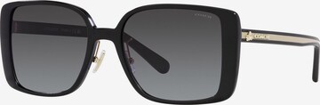 COACH Sonnenbrille in Schwarz: predná strana