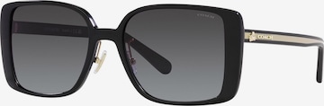 COACH Sunglasses in Black: front