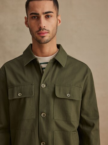 DAN FOX APPARELPrijelazna jakna 'Tizian' - zelena boja
