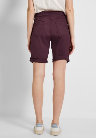 CECIL Regular Trousers 'New York' in Purple