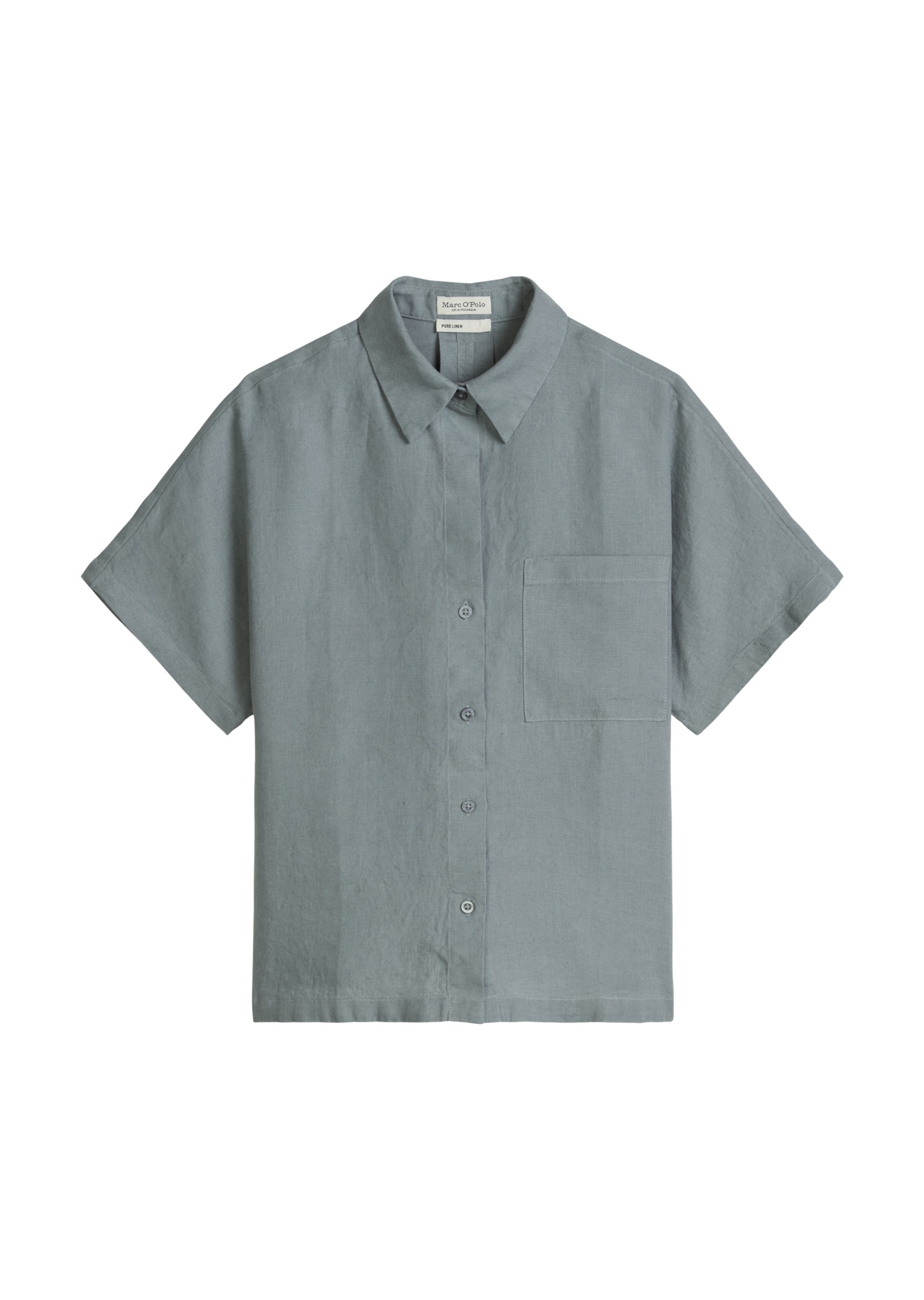 Marc O'Polo Blouse in XXS in de kleur Grafiet, Productweergave