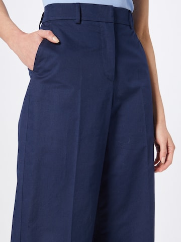 Wide Leg Pantalon à plis 'ZIRCONE' Weekend Max Mara en bleu