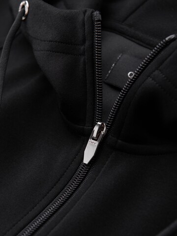 Ombre Sweat jacket in Black