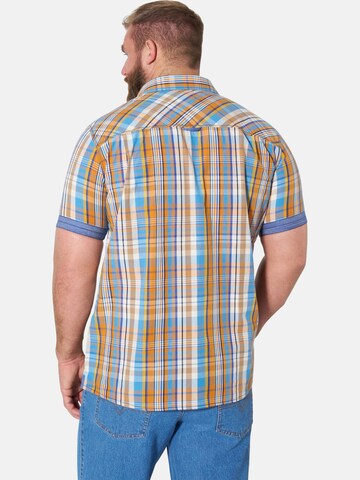 Jan Vanderstorm Comfort fit Button Up Shirt 'Hillar' in Orange