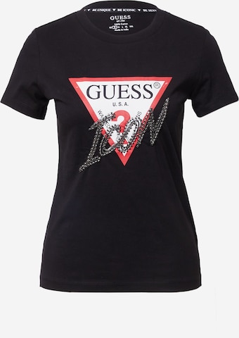 GUESS T-Shirt in Schwarz: predná strana