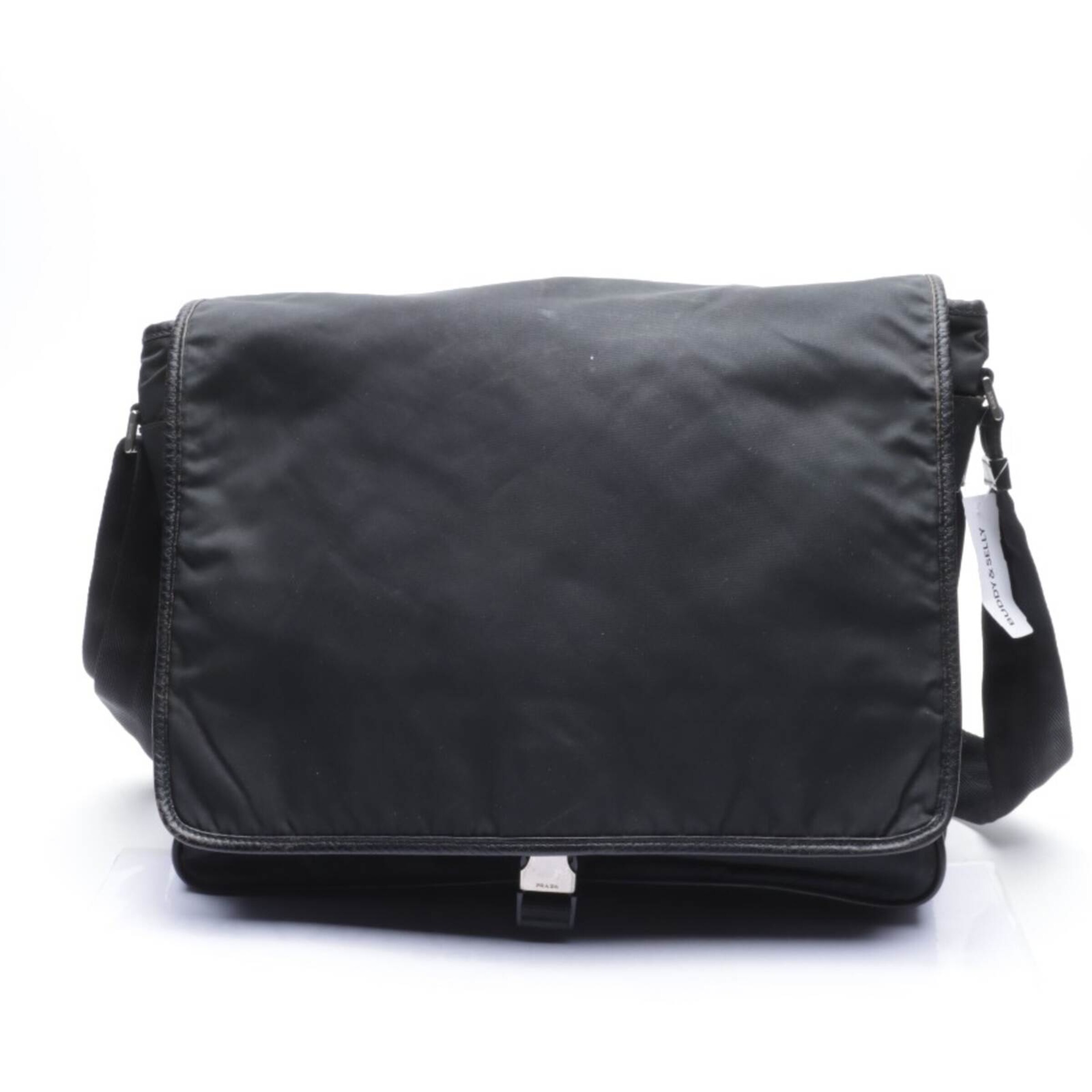 PRADA Bag in One size in Black: front
