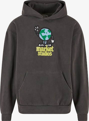 Felpa 'World Peace' di MARKET in nero: frontale