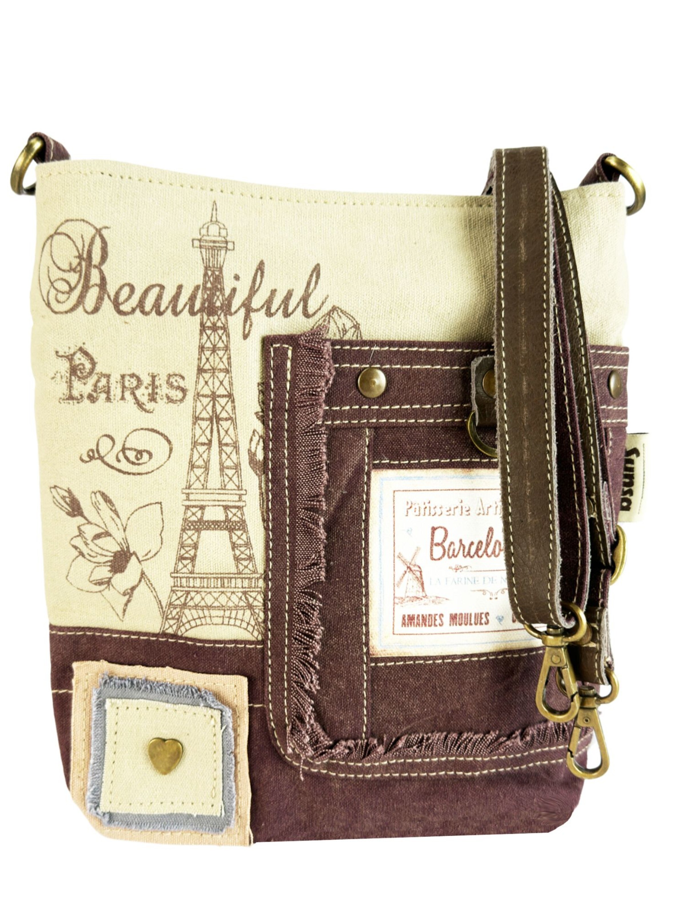Sunsa Crossbody Bag 'Sunsa' in Brown: front