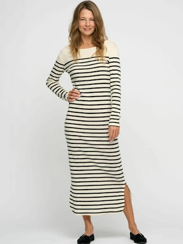 moshi moshi mind Úpletové šaty 'Charisma' – béžová