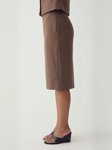 Opal Studio Skirt ' Opal Billie ' in Brown: side