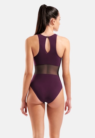 Bustier Maillot de bain 'MESH PANEL VENT BACK' ARENA en rouge