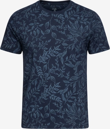 T-Shirt Ombre en bleu : devant