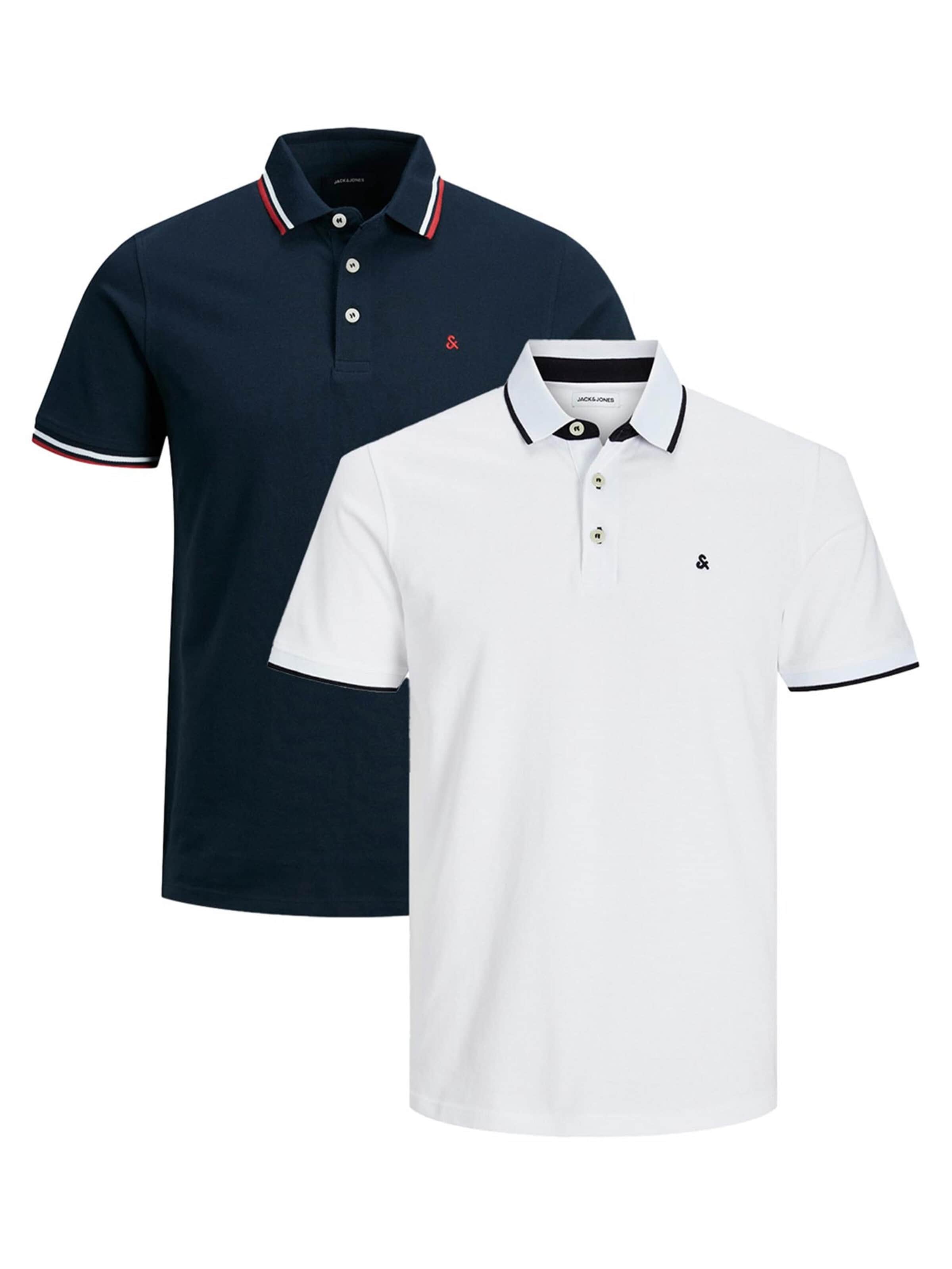 JACK & JONES Shirt 'Paulos - Slim Fit' in S/Slim in de kleur Nachtblauw, Productweergave